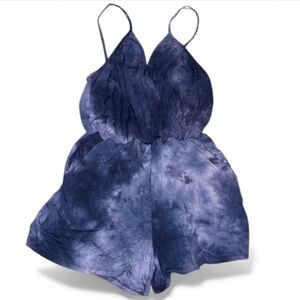 Ginger G Tie Dye Spaghetti strap romper